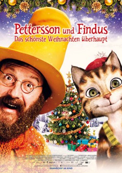 Filmplakat zu Pettersson und Findus - Das schönste Weihnachten überhaupt