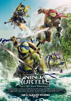 Filmplakat zu Teenage Mutant Ninja Turtles: Out of the Shadows