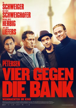 Filmplakat zu Vier gegen die Bank