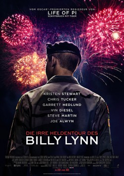 Filmplakat zu Die irre Heldentour des Billy Lynn