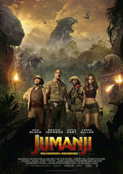 Filmplakat zu Jumanji - Willkommen im Dschungel