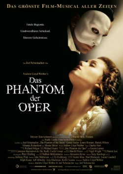 Filmplakat zu Das Phantom der Oper
