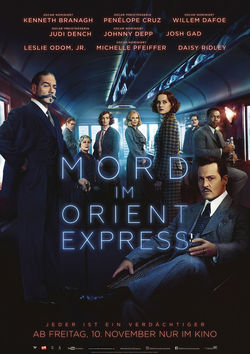 Filmplakat zu Mord im Orient-Express