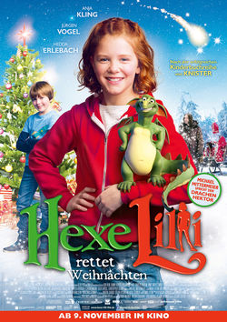 Filmplakat zu Hexe Lilli rettet Weihnachten