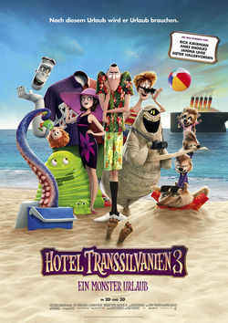 Filmplakat zu Hotel Transsilvanien 3 - Ein Monster Urlaub