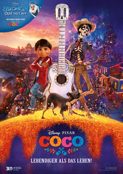 Filmplakat zu Coco - Lebendiger als das Leben!