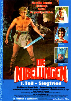 Filmplakat zu Die Nibelungen, Teil 1 - Siegfried