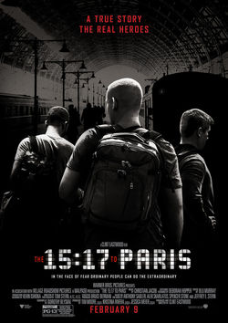 Filmplakat zu The 15:17 to Paris