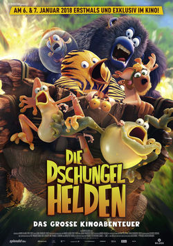 Filmplakat zu Die Dschungelhelden
