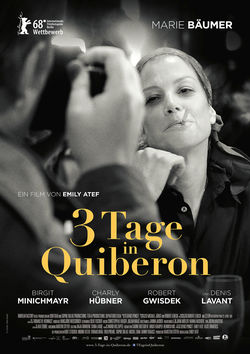 Filmplakat zu 3 Tage in Quibéron