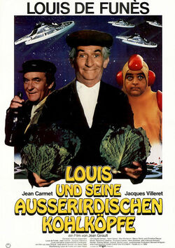 Filmplakat zu Louis und seine außerirdischen Kohlköpfe