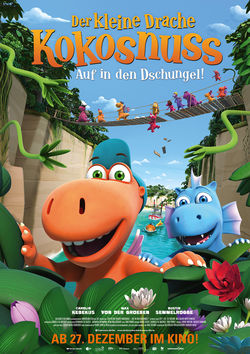 Filmplakat zu Der kleine Drache Kokosnuss - Auf in den Dschungel!