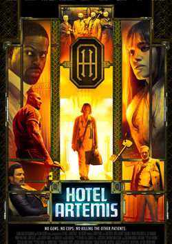 Filmplakat zu Hotel Artemis