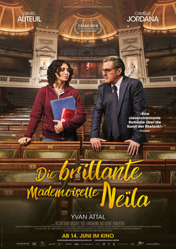 Filmplakat zu Die brillante Mademoiselle Neïla