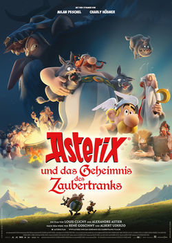 Filmplakat zu Asterix und das Geheimnis des Zaubertranks