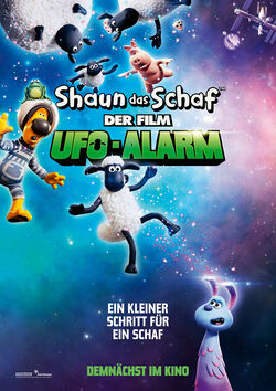 Filmplakat zu Shaun das Schaf - Der Film: Ufo Alarm