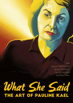 Filmplakat zu What She Said: The Art of Pauline Kael