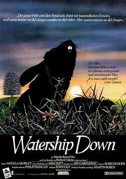 Filmplakat zu Watership Down - Unten am Fluß