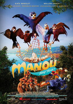 Filmplakat zu Manou - flieg' flink!