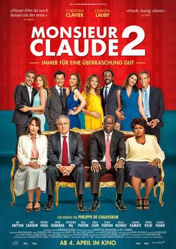 Filmplakat zu Monsieur Claude 2