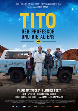 Filmplakat zu Tito, der Professor und die Aliens