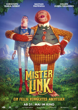 Filmplakat zu Mister Link - Ein fellig verrücktes Abenteuer