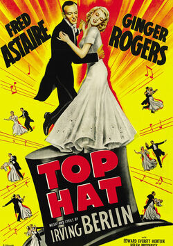 Filmplakat zu Top Hat - Ich tanz' mich in Dein Herz hinein