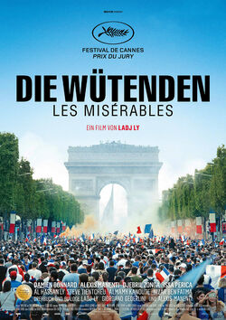 Filmplakat zu Die Wütenden - Les misérables