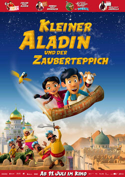 Filmplakat zu Kleiner Aladin und der Zauberteppich