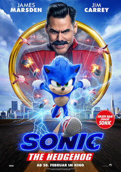 Filmplakat zu Sonic the Hedgehog