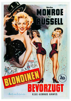 Filmplakat zu Blondinen bevorzugt