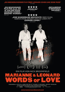 Filmplakat zu Marianne & Leonard: Words of Love
