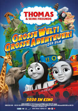 Filmplakat zu Thomas & seine Freunde - Große Welt! Große Abenteuer! Der Film