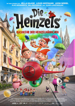 Filmplakat zu Die Heinzels - Rückkehr der Heinzelmännchen