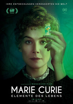 Filmplakat zu Marie Curie - Elemente des Lebens