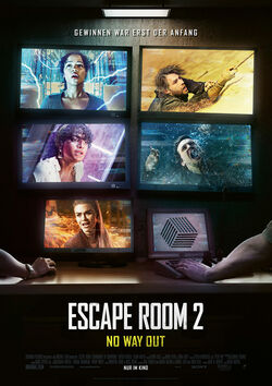 Filmplakat zu Escape Room 2 -  No Way Out