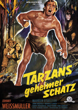 Filmplakat zu Tarzans geheimer Schatz
