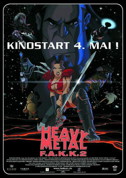Filmplakat zu Heavy Metal: F.A.K.K.²