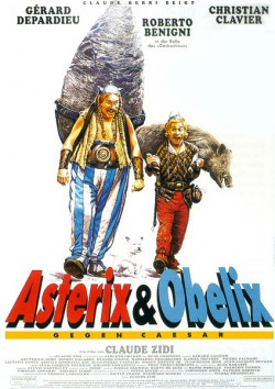 Filmplakat zu Asterix & Obelix gegen Caesar