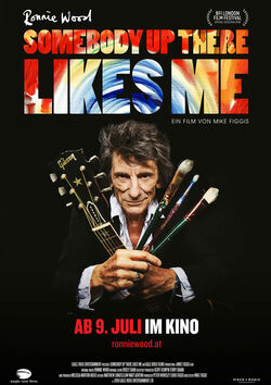 Filmplakat zu Ronnie Wood: Somebody Up There Likes Me