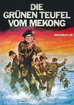 Filmplakat zu Die grünen Teufel vom Mekong