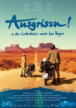 Filmplakat zu Ausgrissn! In der Lederhosn nach Las Vegas