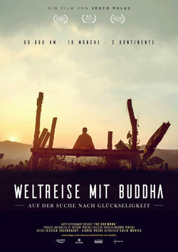 Filmplakat zu Weltreise mit Buddha