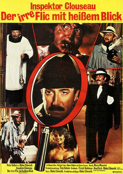 Filmplakat zu Inspector Clouseau - Der irre Flic mit dem heißen Blick