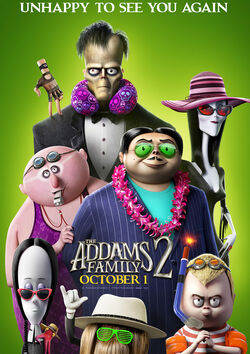Filmplakat zu Die Addams Family 2