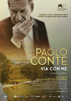 Filmplakat zu Paolo Conte - Via con me