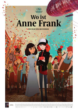 Filmplakat zu Wo ist Anne Frank