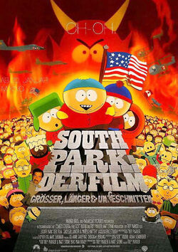 Filmplakat zu South Park: Bigger, Longer & Uncut