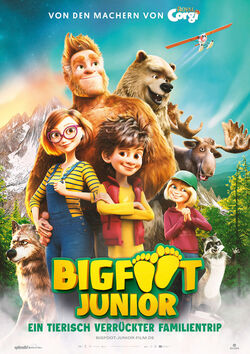 Filmplakat zu Bigfoot Junior - Ein tierisch verrückter Familientrip