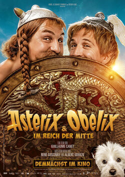 Filmplakat zu Asterix & Obelix im Reich der Mitte